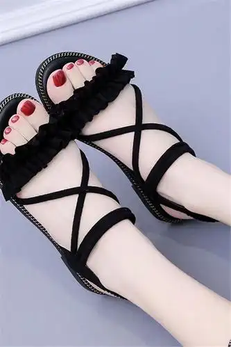 凉鞋女夏学生韩版