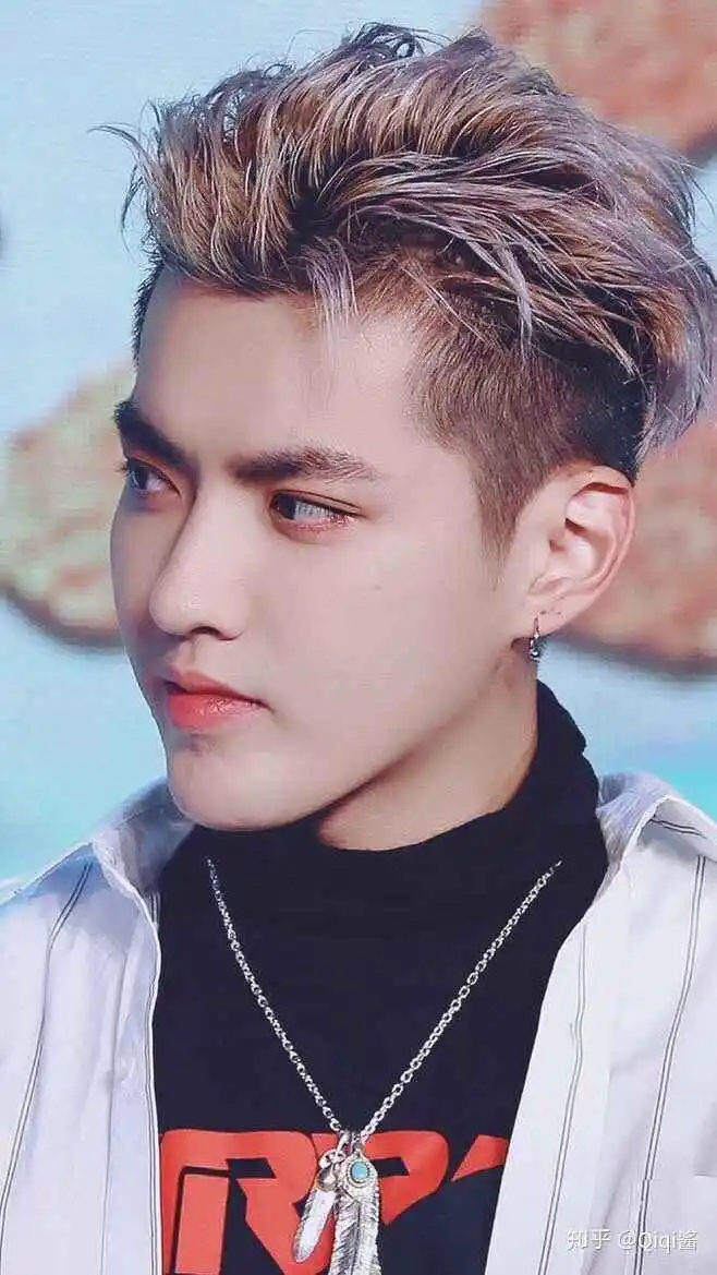 吴亦凡曾在节目中透露:14岁的时候通过朋友的关系进入了一家有名的