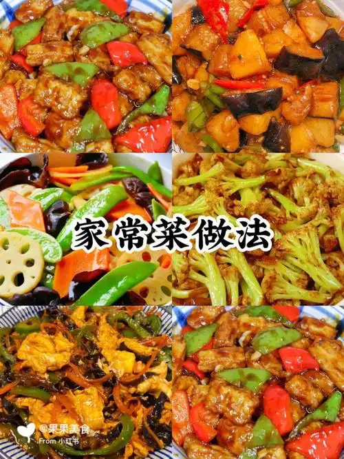 多种家常菜做法