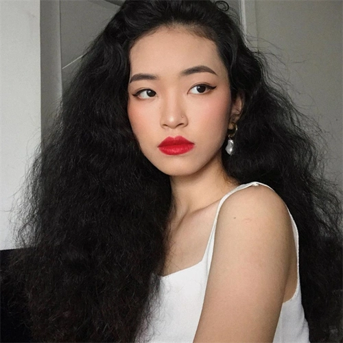 女生长发烟花烫 复古年代感烫发_女生烫发 - 美发站