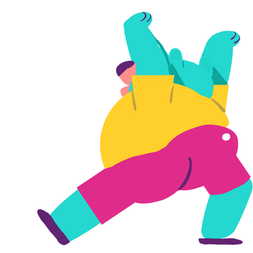 无限循环小动画rafaelvarona清新可爱的魔性动态插画