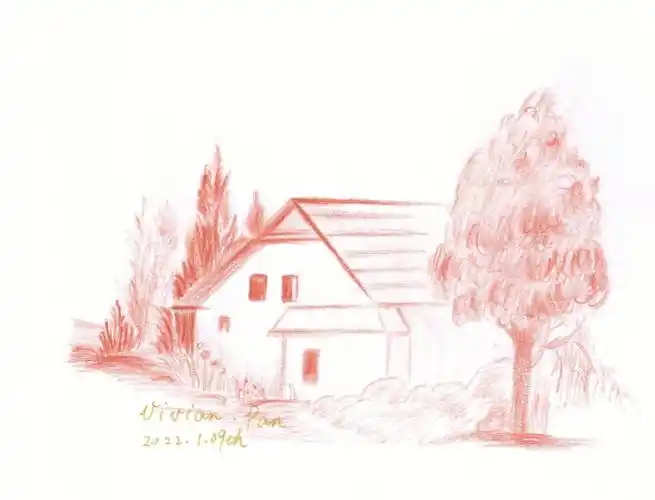 彩铅风景基础练习一含步骤临