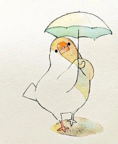 有趣的插画简笔画