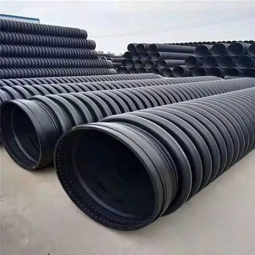 焦作沁阳聚乙烯缠绕结构克拉管高密度聚乙烯缠绕结构壁管厂家