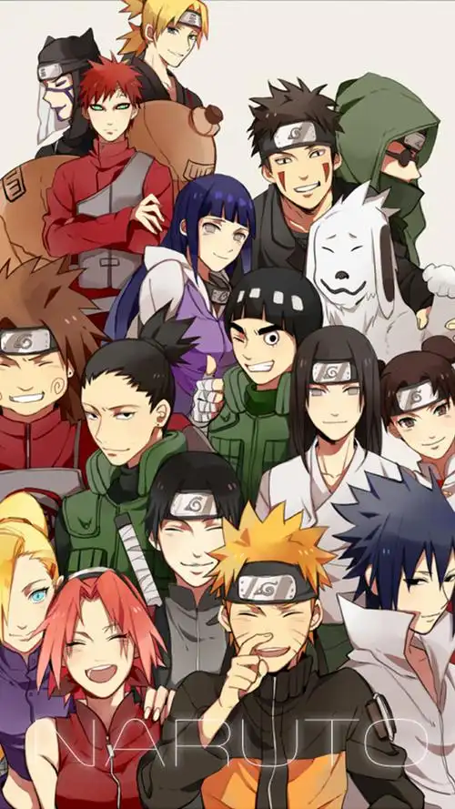 火影忍者温馨画风手机壁纸