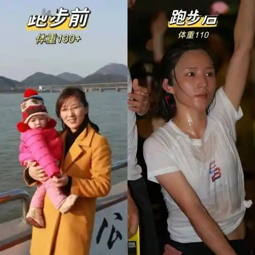 "坚持跑步"和"不跑步"哪个年轻?看完这9组对比照,你就懂了