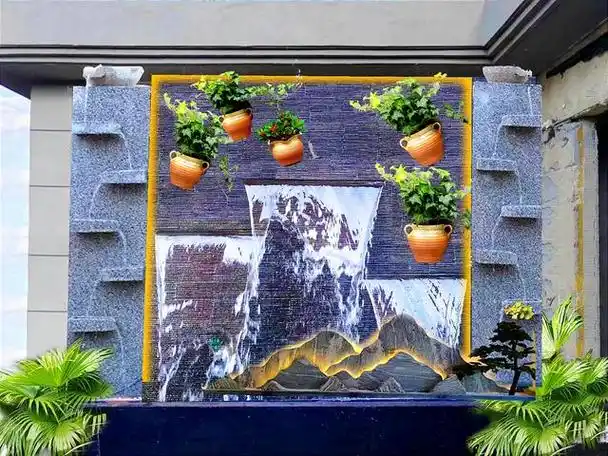 教你怎么制作水幕墙流水墙