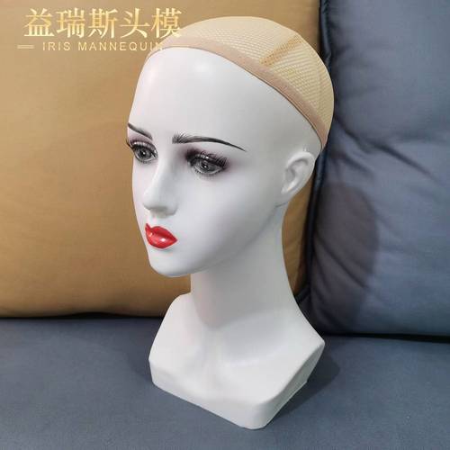 正品新款假发模特头模女假人头带衣服头模帽子围巾头饰展示模型头