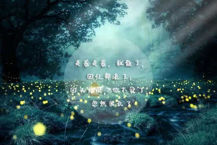 唯美意境心情文字图片