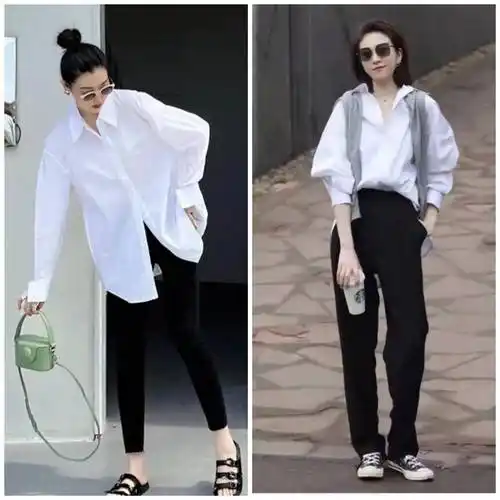 "黑色小脚裤"搭配什么上衣好看?5个时髦搭配方法