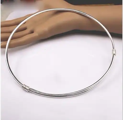 宝宝银项圈婴儿