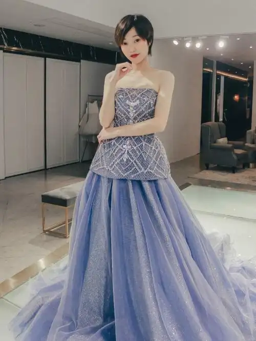 短发新娘选礼服推荐