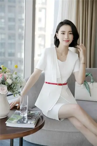 职业装女装套裙冬韩版修身显瘦制服酒店美容院女士ol职业装工作服