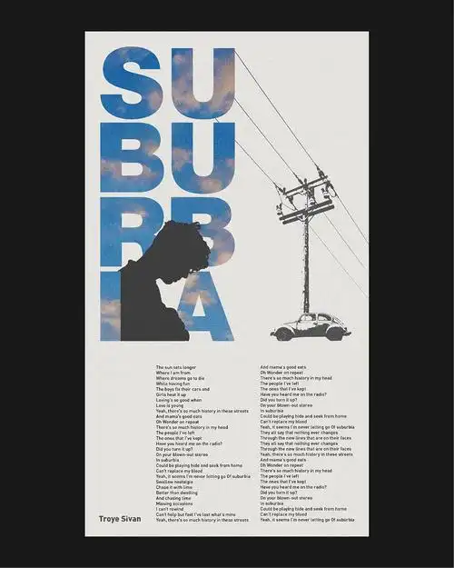 troye sivan歌曲海报