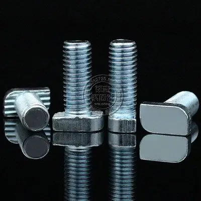 铝型材用t型螺丝/40型材铝合金用t型螺栓/铝型材螺丝m10/40型材用