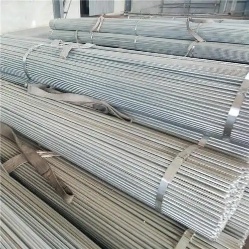 热浸锌圆钢现货供应接地极镀锌盘圆非标定尺定长圆钢定制