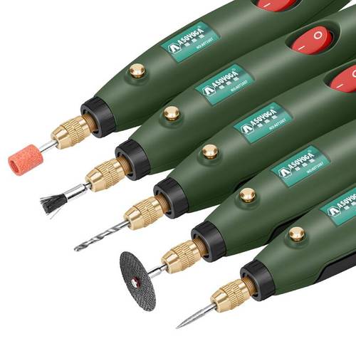 阿斯珈asoyoga电磨机小型迷你玉石雕刻机打磨机小电钻抛光雕刻工