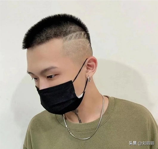 男士大圆脸适合的发型图片短发,4,50岁的男人,头发别太长!