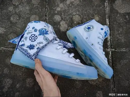 张艺兴 x converse chuck taylor 瓷青花