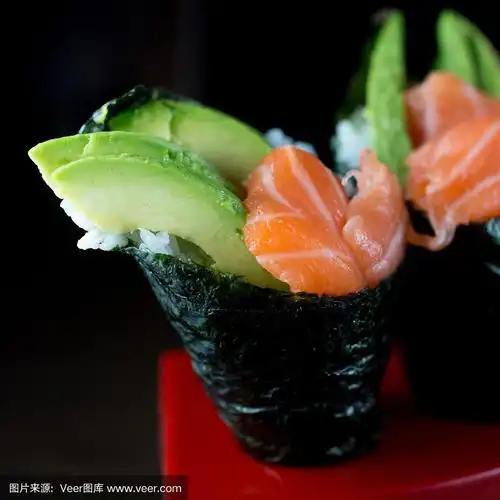 三文鱼鳄梨手卷