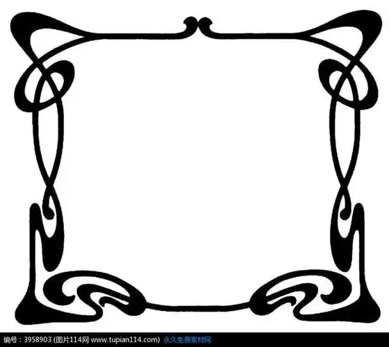 古典纹饰边框,其他,矢量图免费下载