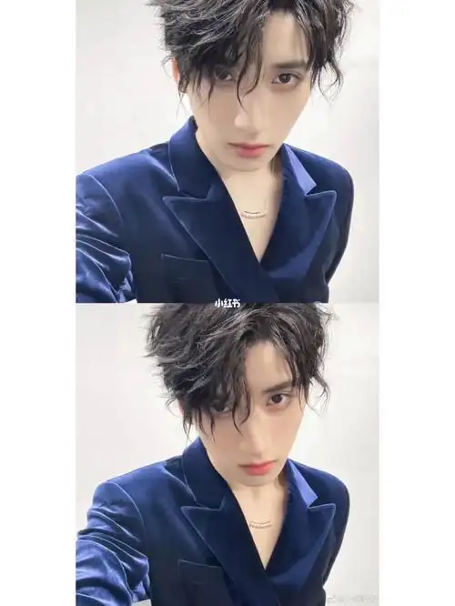 以前那些二八分大背头我已经看腻了,突然来个三七锡纸烫,狙击我性向