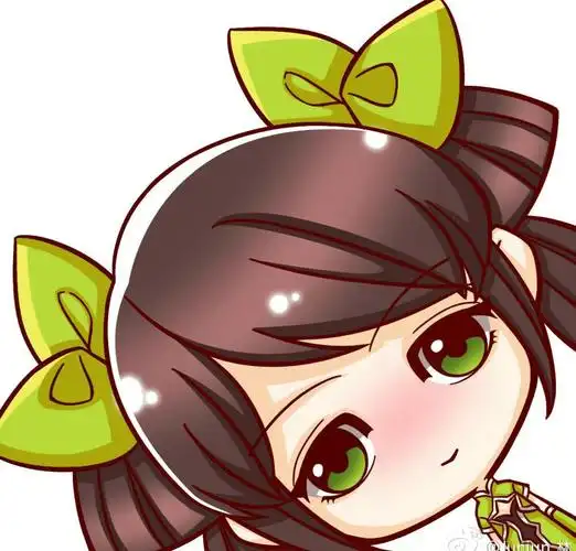 大小姐歪头头像原图来自微博junjun林