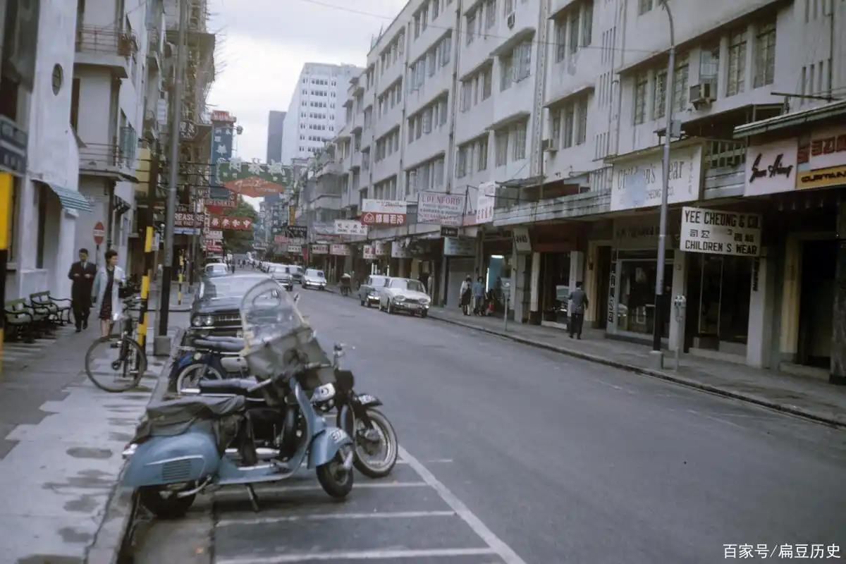 1966年的香港,罕见街拍老照片,60年代的生活记忆