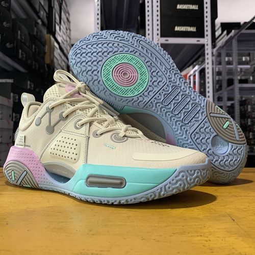 李宁韦德全城9棉花糖无眠牛年男子防滑减震回弹42篮球鞋abar005-2