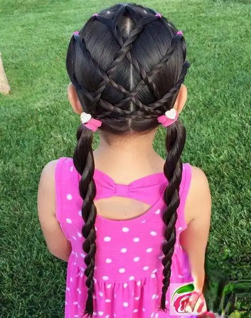 九款最新小女孩编发2021时尚儿童编发大全
