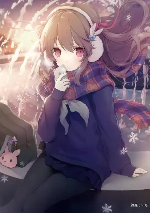 二次元高清动漫冬季萝莉图片图包-搜狐大视野-搜狐新闻