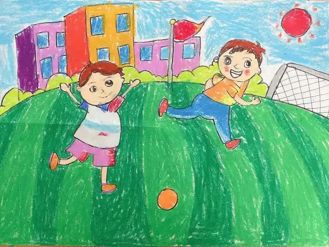 第四届阳光宝贝体育节亲子绘画展