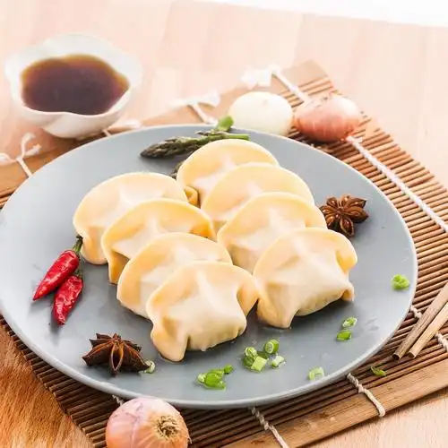 湾仔码头 多菜多益韭菜马蹄猪肉水饺 720g