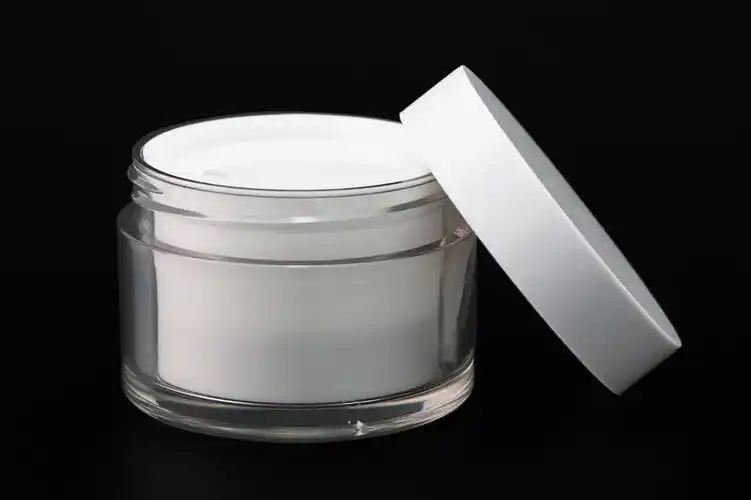 现货批发30g塑料膏霜瓶 透明pet贵妇膏磨砂膏瓶子 50ml双层面霜瓶