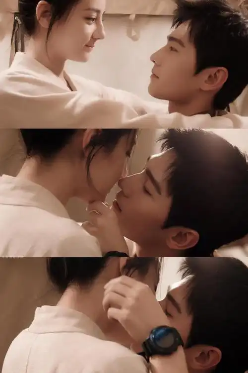 杨洋迪丽热巴吻戏频上热搜被网友称bg之光