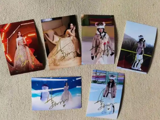 杨颖签名照#杨颖angelababy  #宝藏女孩杨颖  #小红书助手