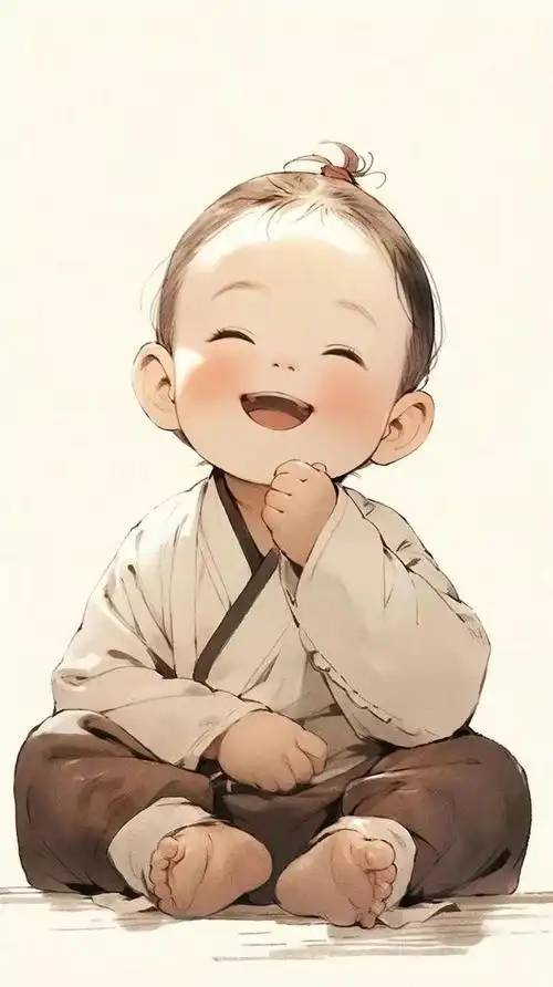 治愈壁纸,孩子们天真的笑容,是世界上最美的风景