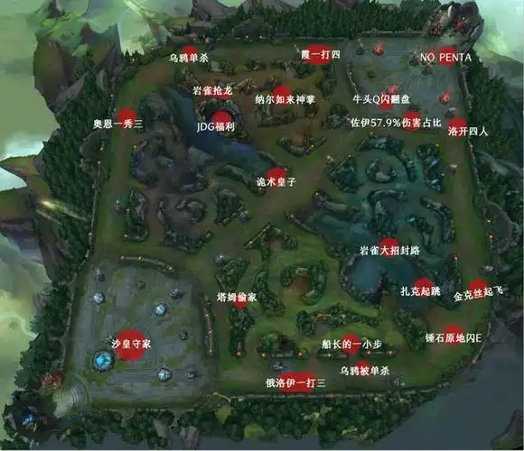 召唤师峡谷历史地图满天飞地图体恐成网络时尚新潮流