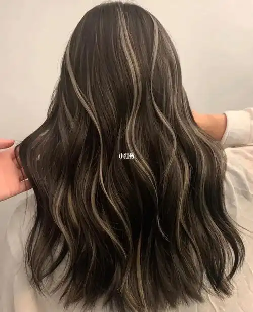 混血发色欧美挑染