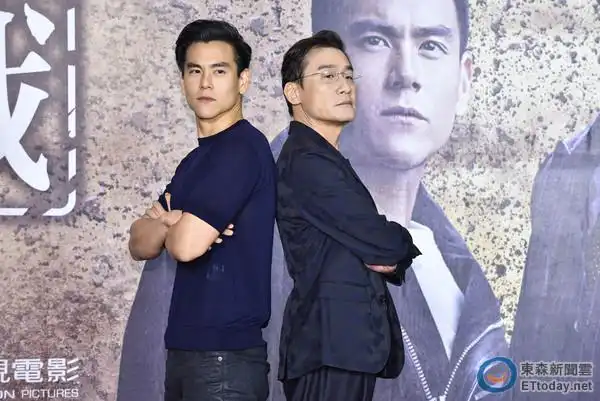 《寒战2》梁家辉,彭于晏剧照.(图/资料照/记者李毓康摄)