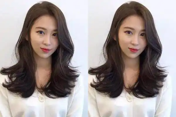 头发中长过肩美得刚刚好,10款自然微卷中长发烫发,真的很美