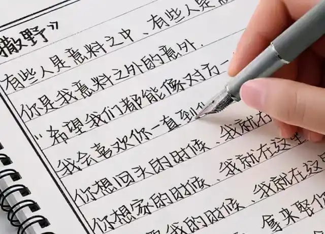 高中女生自创"饺子字体",形如饺子圆润饱满,老师看后不忍扣分