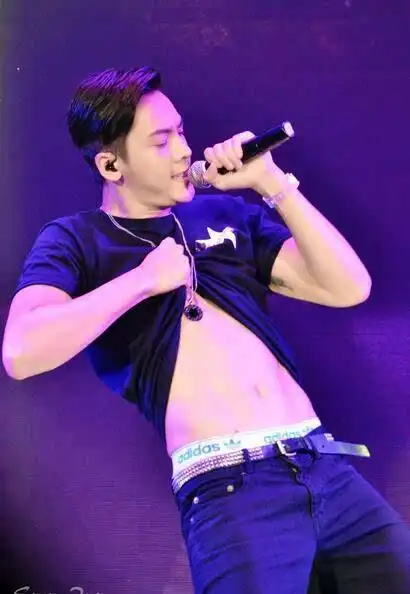 海报中所呈现出的陈伟霆性感冷峻,大秀深藏不露的健硕肌肉,深邃的眼神