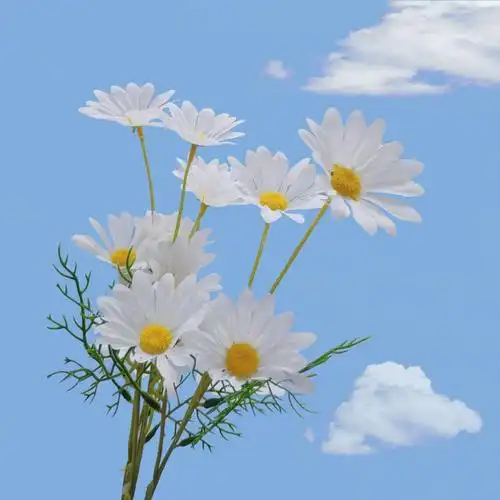 小雏菊假花仿真客厅餐桌装饰摆设摆件ins风网仿真花