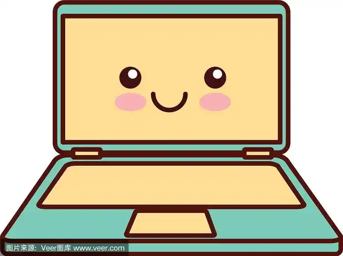 笔记本电脑卡通人物