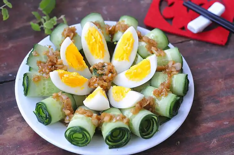 好吃的吉祥菜做起来这道花开富贵才花4块钱