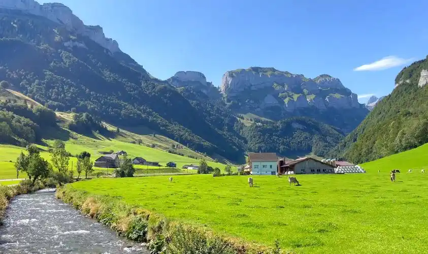 瑞士埃本纳尔普 - 世界上最美丽的地方,每一帧都是壁纸