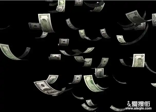 男子晒被 50元钞票满天飞