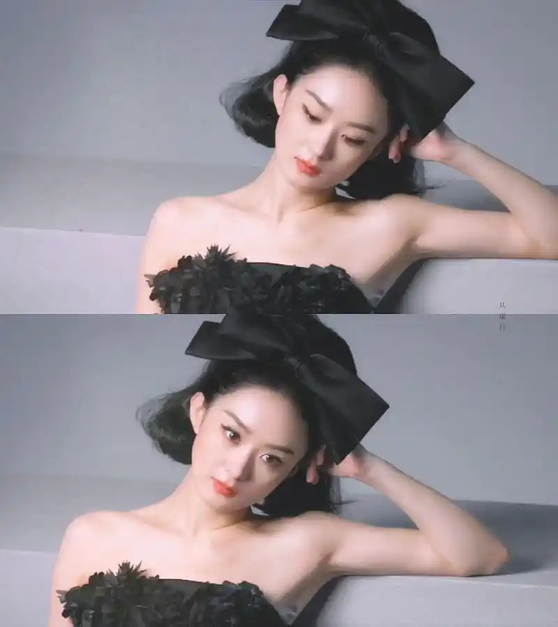 赵丽颖 时装花絮 是猫猫98 #赵丽颖时装男士九月封面# - 抖音