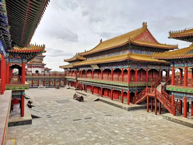 山东蓬莱61冬三仙山洒落冰海的天上宫阙